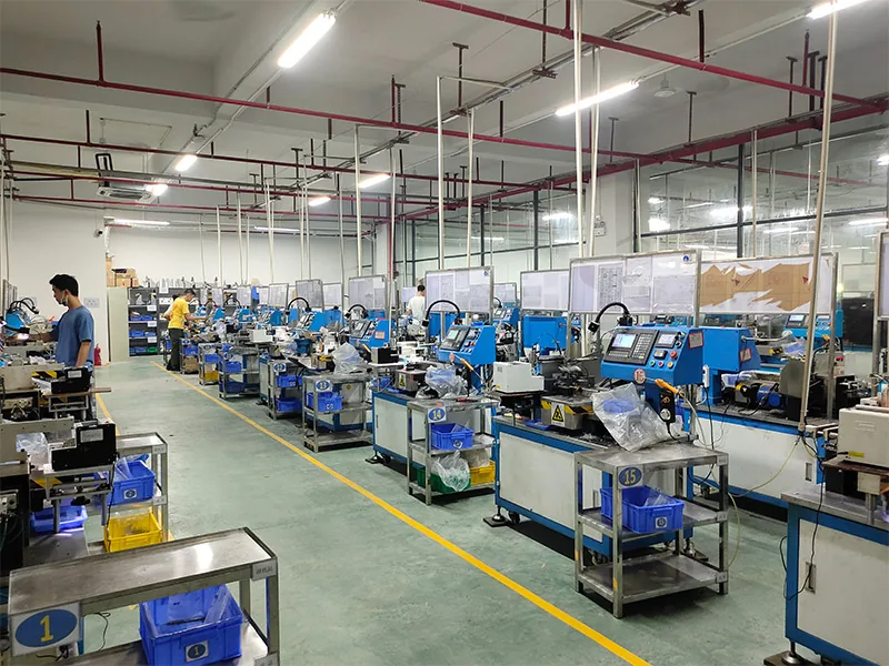 Precision screw production floor