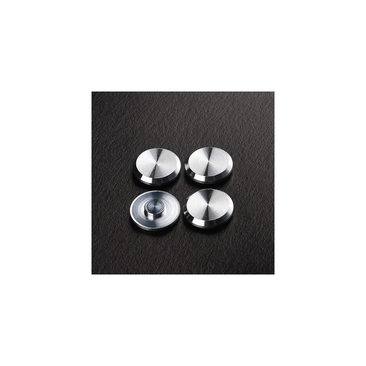 Flat head CD pattern decorative screws for precision hardware