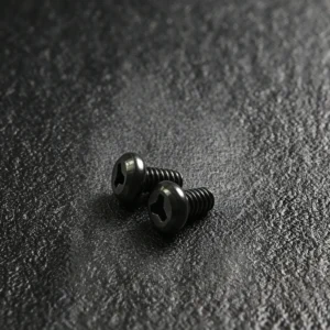 Precision Micro Decorative Black Pan Head Triangular Drive Security Screw