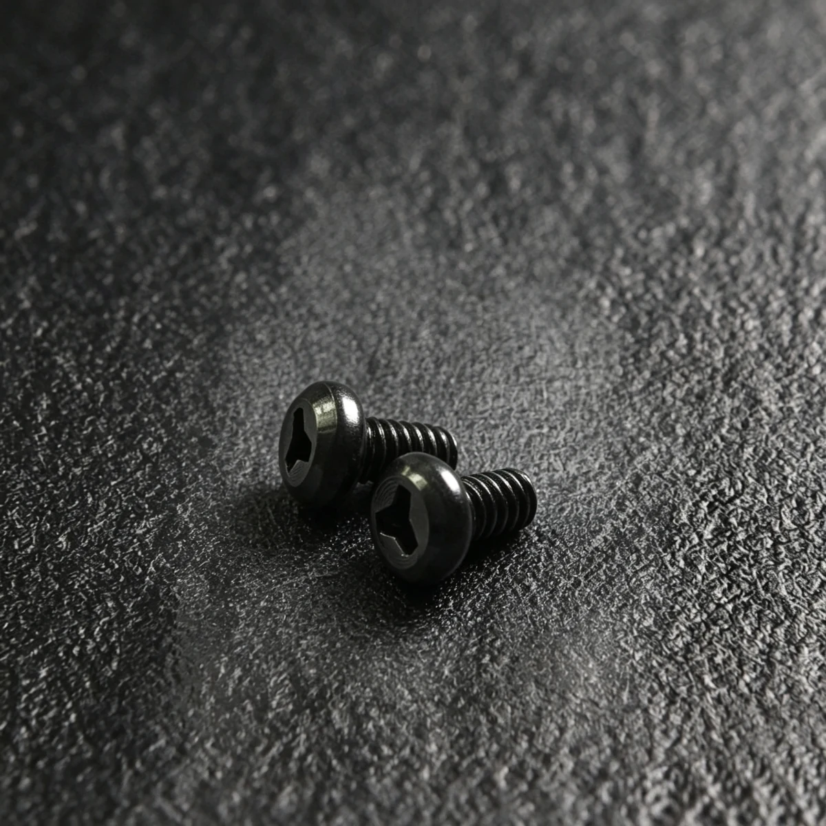 Precision Micro Decorative Black Pan Head Triangular Drive Security Screw