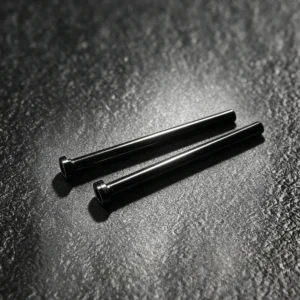 Precision Micro Decorative Black Plated Precision Stepped Hinge Pin
