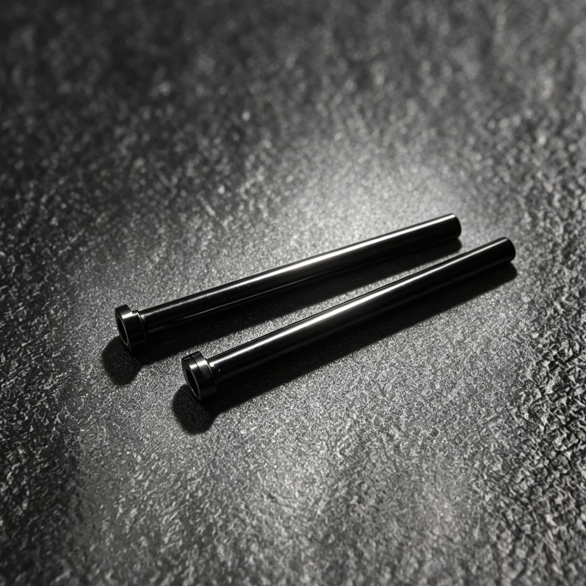 Precision Micro Decorative Black Plated Precision Stepped Hinge Pin
