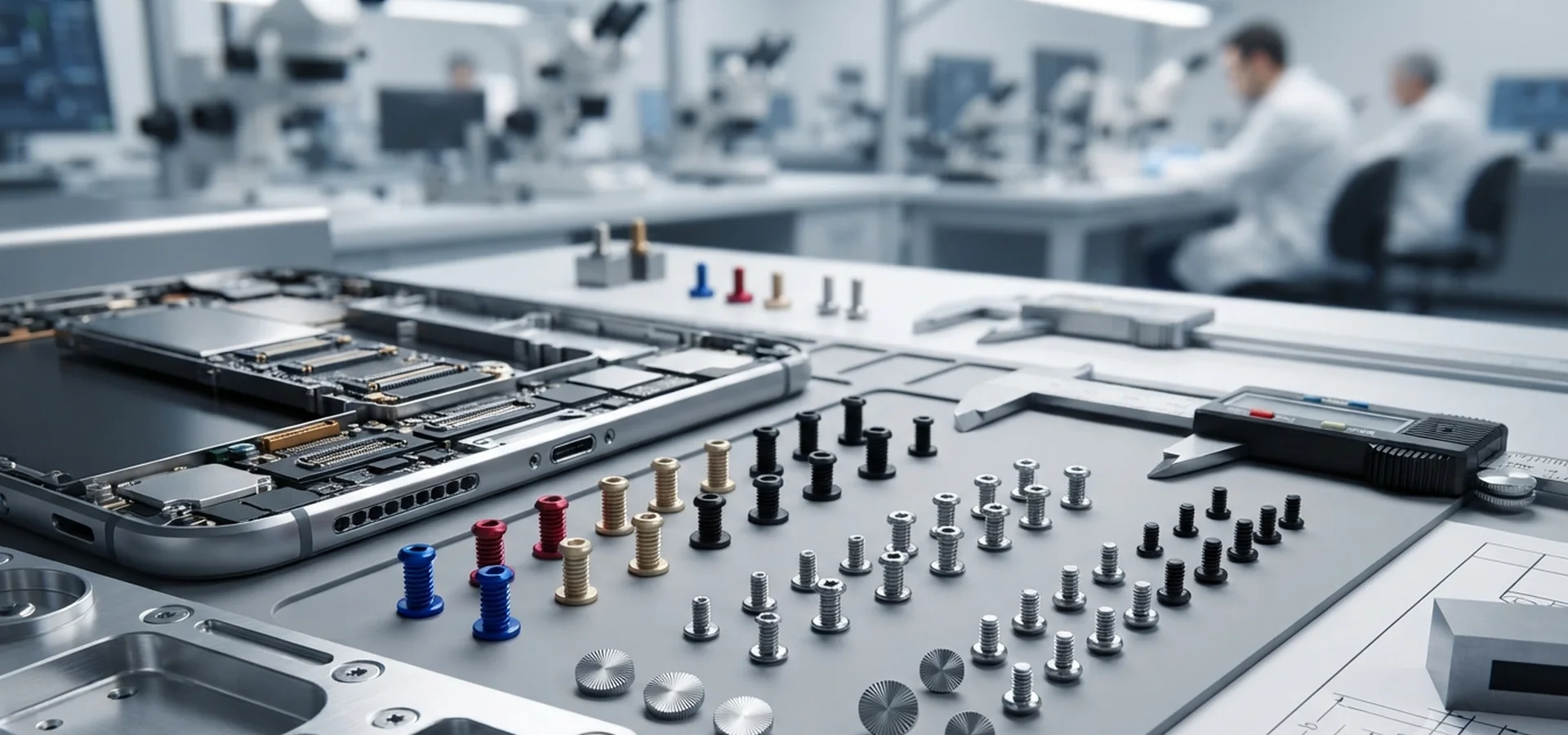 Custom micro precision screws for OEM assemblies