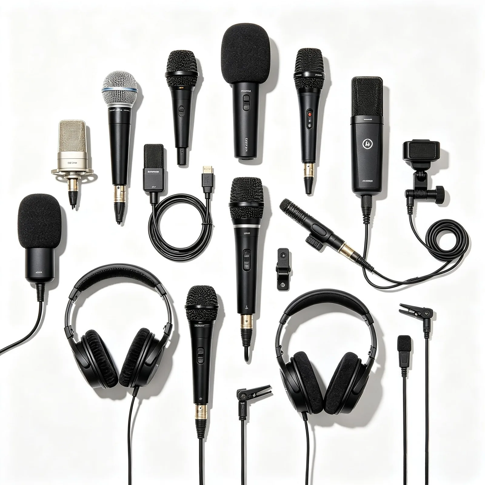 Microphone and audio fastener applications