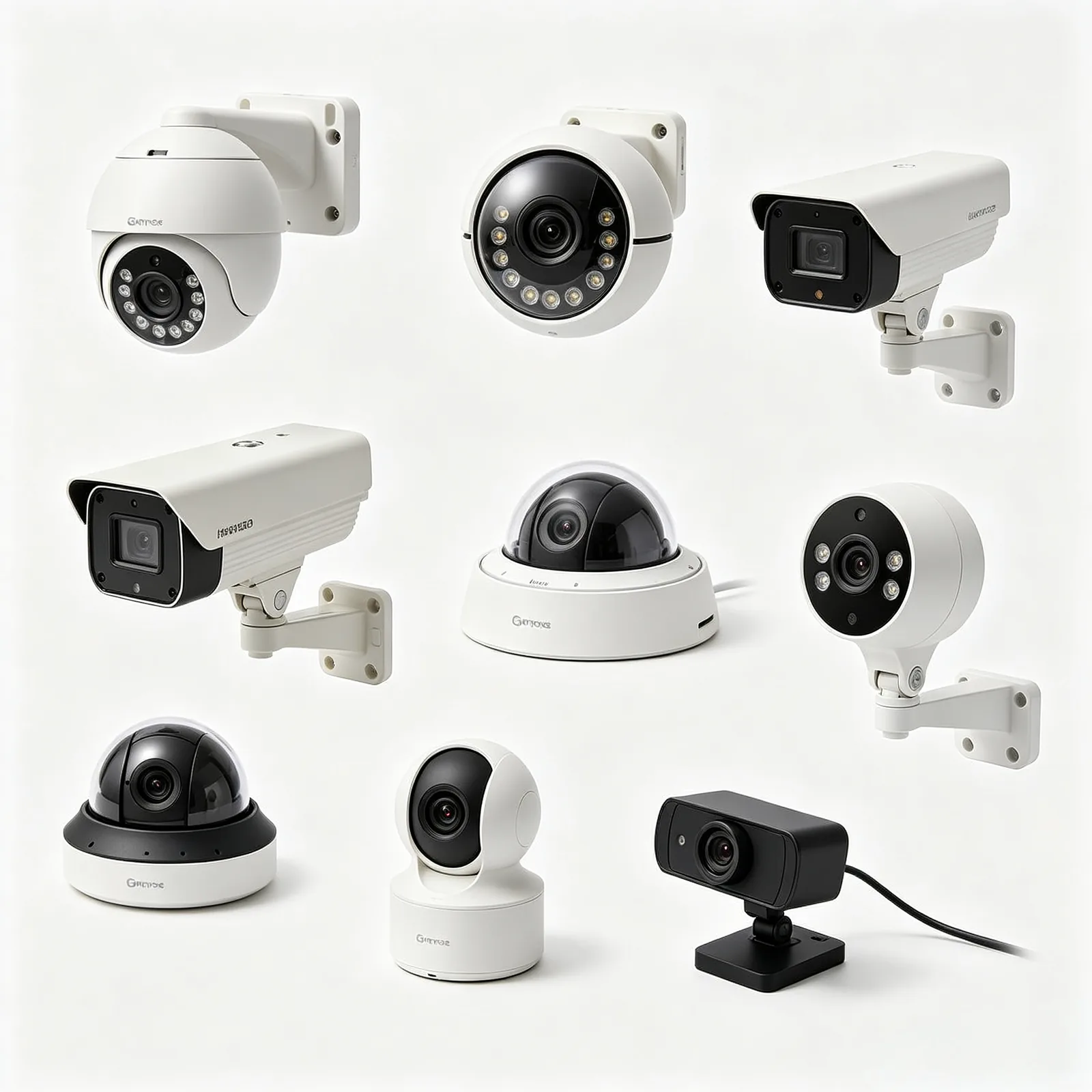 Security camera and smart hardware fastener applications