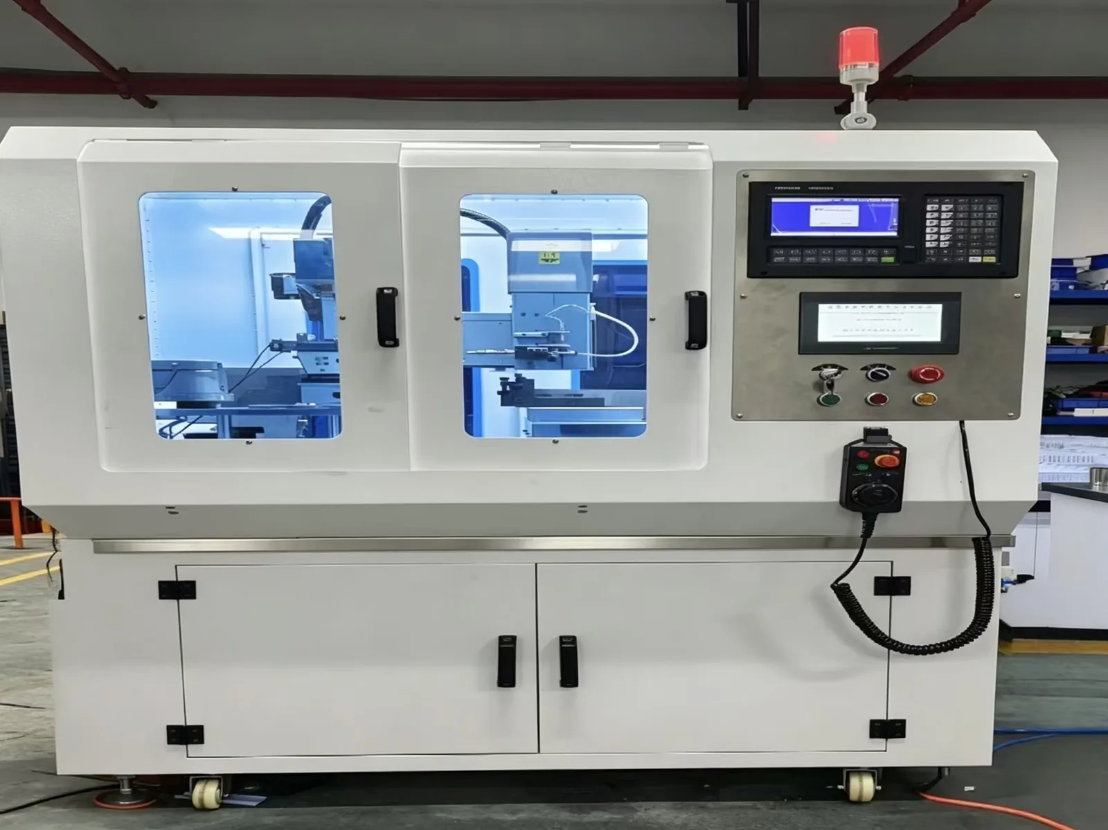 Production workshop for precision screws and OEM fasteners